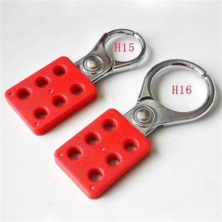 duuke/都克 H15 铝制六连锁具1.0英寸 联排挂锁钩6孔连锁