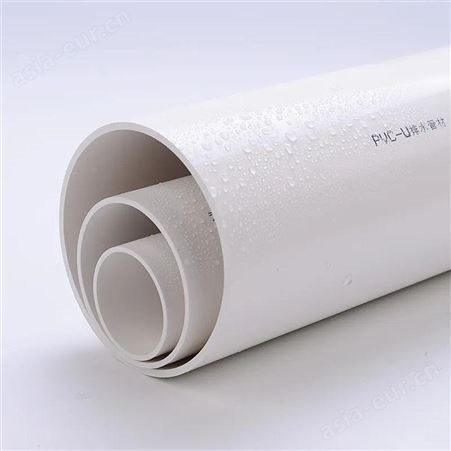 伽殿pvc排水管排风管塑料排气管材 排污通风管中空壁螺旋消音管